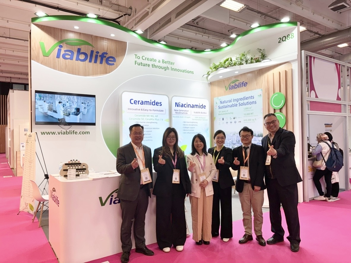 Viablife Wraps Up a Successful Showcase at in-cosmetics Global 2026 Viablife Wraps Up a Successful Showcase at in-cosmetics Global 2026